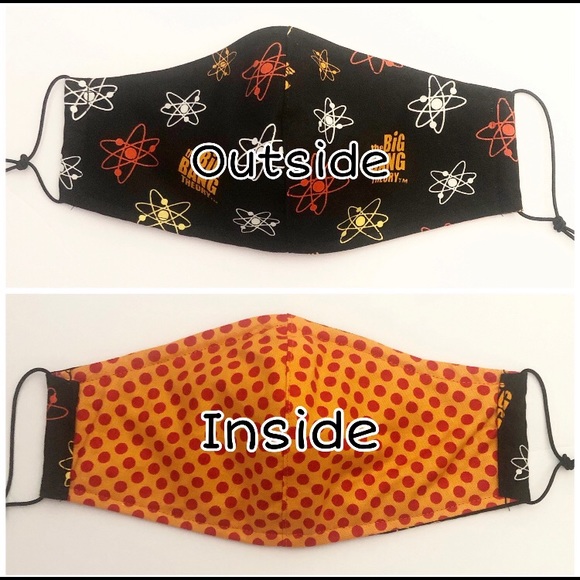 Big Bang Theory Face Mask (kids and adults) - Picture 2 of 5